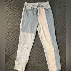 PacSun Mom Jeans Color-block